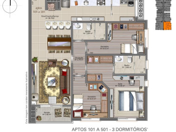 Resid Nonno Antnio aptos disp. 101